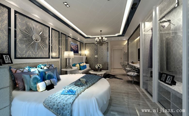 低調奢華的35平米現(xiàn)代簡約風格單間裝修效果圖