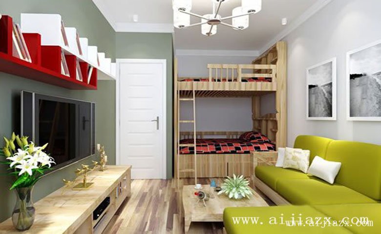 清新現(xiàn)代風格裝修效果圖自然風情無限的小戶型